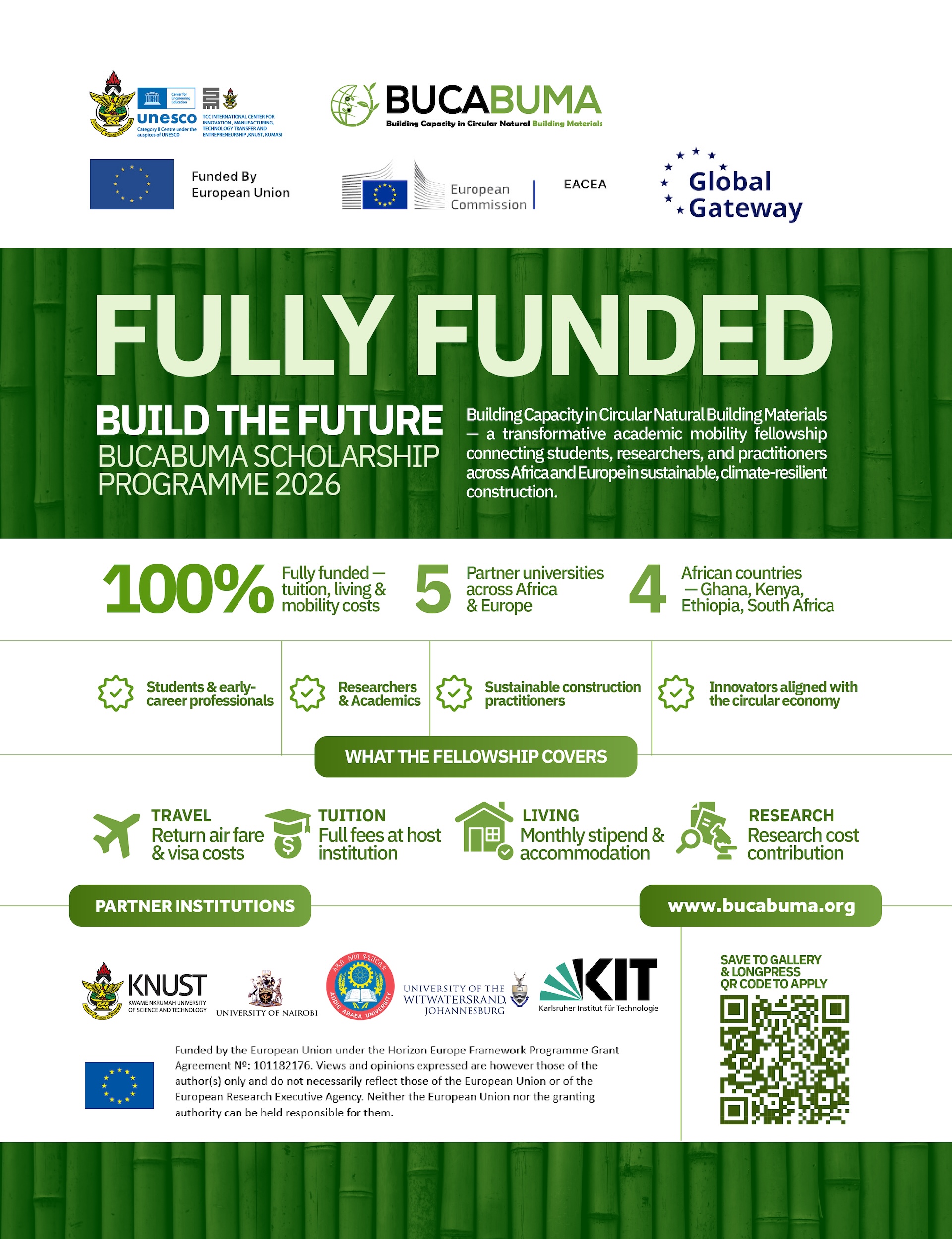 BUCABUMA Scholarship Programme 2026 — Fully Funded